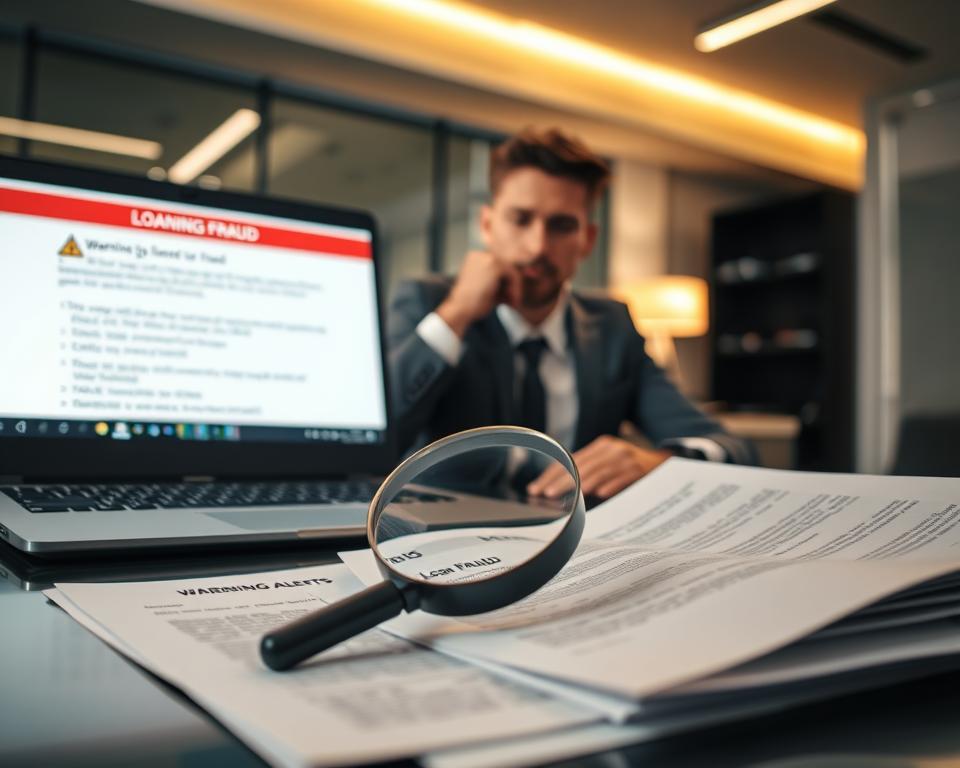 cuidado com fraudes em empréstimos