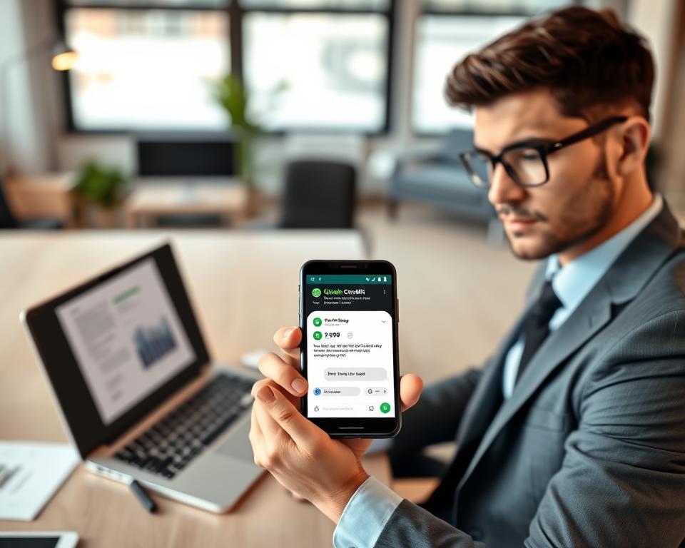 solicitação crédito rápido WhatsApp